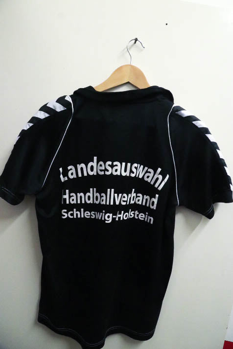 Vintage Man Hummel Black medium Authentic Functional Polo 20538