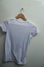 Vintage white always be magical graphics womens tshirt