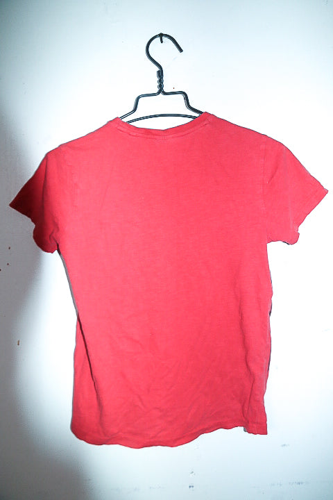 Vintage Kids 10YRS Star wars Tie Fighter graphics orange tees|SKU 6625