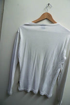 Vintage puma womens essential white large full sleeve tees