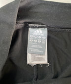 Vintage Women's Leggings adidas Cotton Regular Activewear | High-Rise 3-Stripes 3/4 Tights Leggings W28 L20 SKU 5289