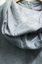 Vintage Cabrini medium grey zip up hoodie