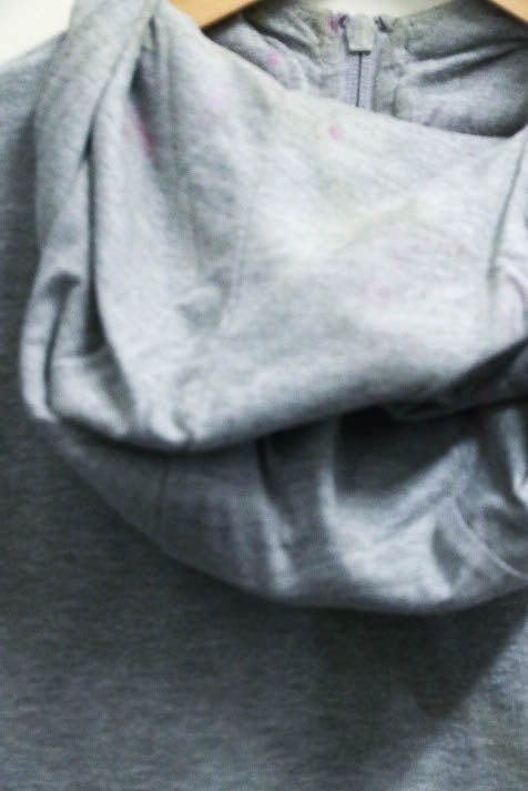 Vintage Cabrini medium grey zip up hoodie
