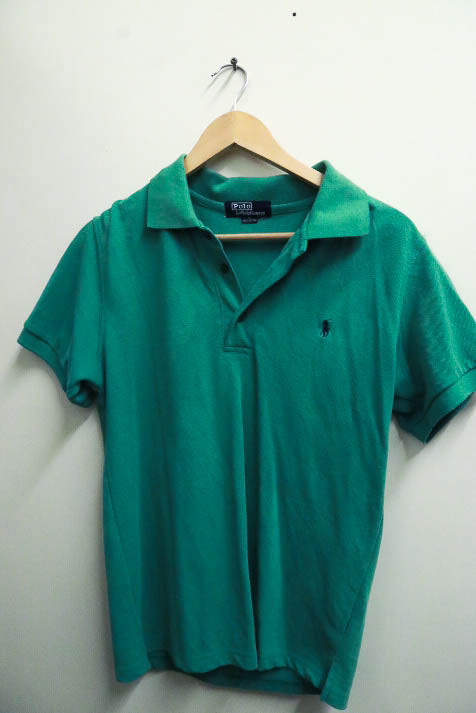 Vintage medium mens green polo ralph lauren polo tees