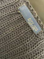 Rubynee Vintage y2k Zara Knitted Blue V-Neck Sweater