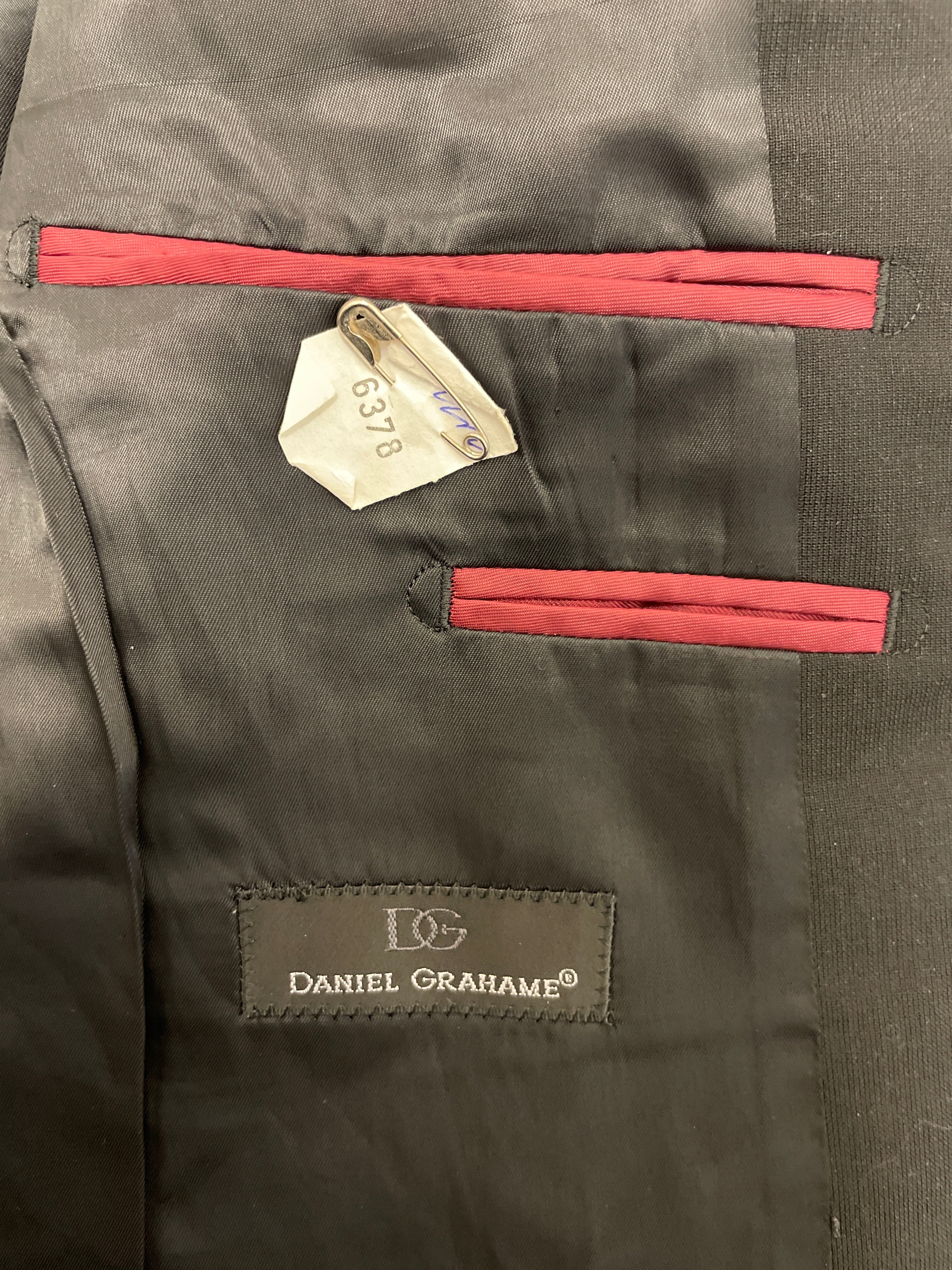 Rubynee Vintage y2k mens Daniel Grahame black blazers jacket size XL