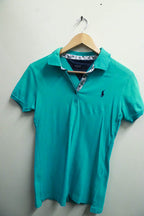 Vintage green polo ralph lauren womens XL polo tees