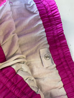 Vintage 80s 90s Sunice Women Iridescent Purple Nylon Shell Wind Pant