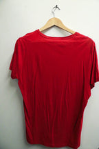 Vinrtage red Calvin klein jeans slim fit medium tshirt