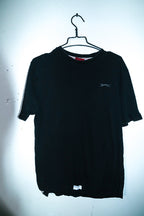 Vintage men Slazenger black plain short sleeve tees in M|L29 W18|SKU 6635