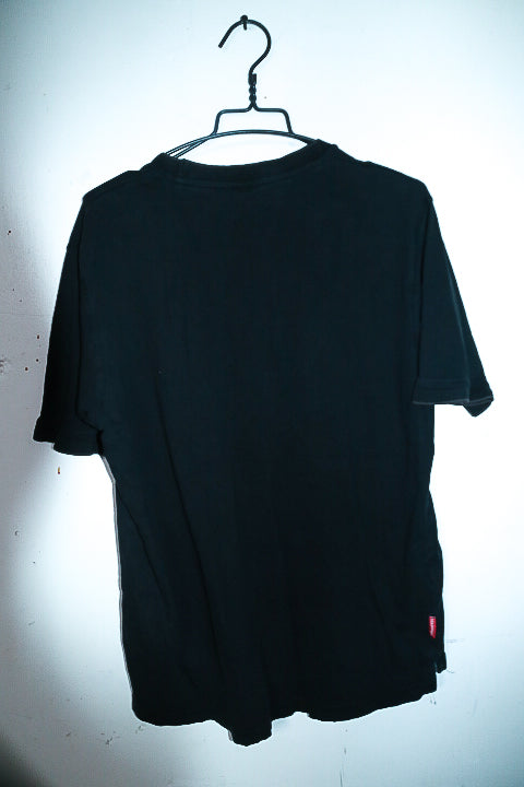 Vintage men Slazenger black plain short sleeve tees in M|L29 W18|SKU 6635
