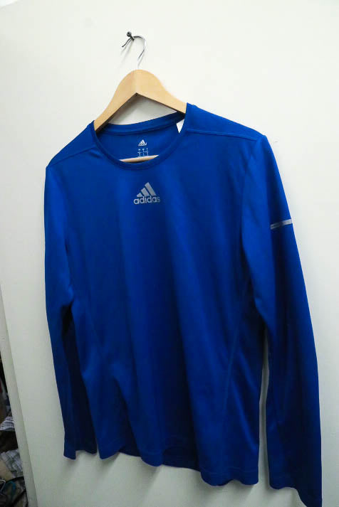 Vintage blue Adidas mens full sleeve tees