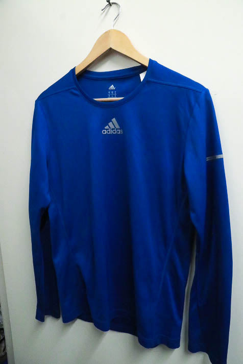 Vintage blue Adidas mens full sleeve tees