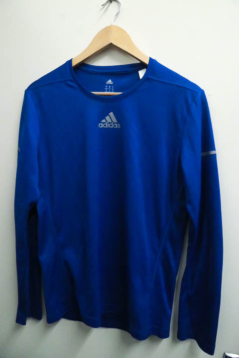 Vintage blue Adidas mens full sleeve tees