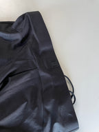Decathlon womens black work out tight in waist 28 L 30 sku 5298
