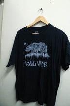 Vintage mens casual Khali Vaois Bear print large tees