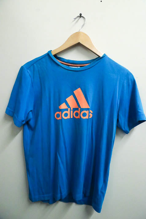 Vintage blue womens Adidas medium tees