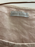 Rubynee Vintage y2k knee length crew neck peach dress size L