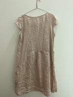 Rubynee Vintage y2k knee length crew neck peach dress size L