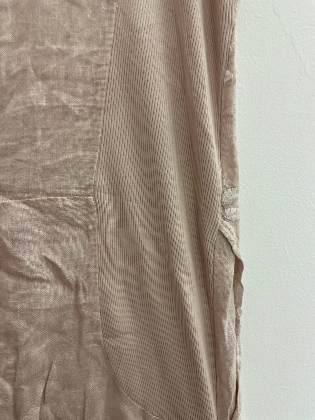 Rubynee Vintage y2k knee length crew neck peach dress size L