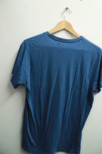 Vintage Pierre Cardin print Navy blue mens tees