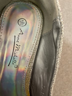 Rubynee Vintage y2k Ladies Anne Michelle Silver sparkling high heel Shoes'