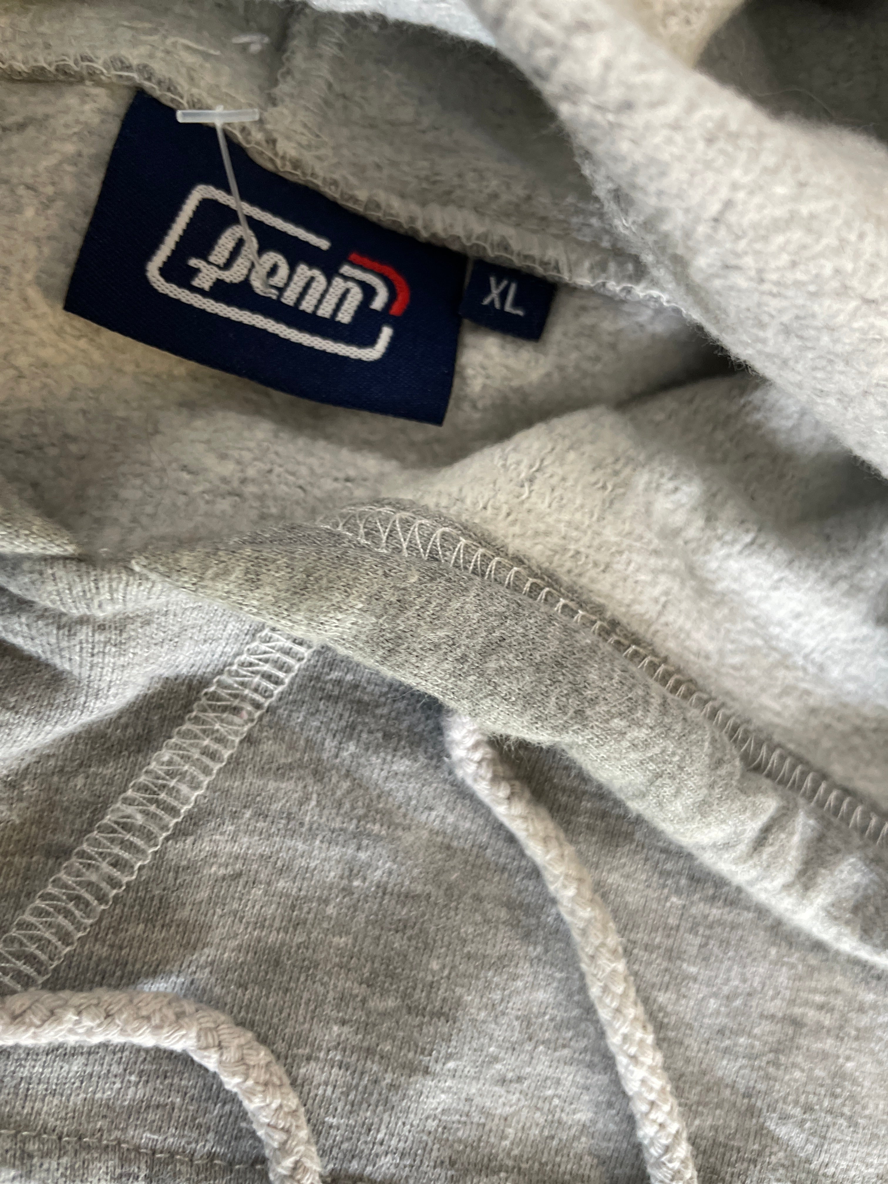 Vintage Peen Grey Men's Hoodie