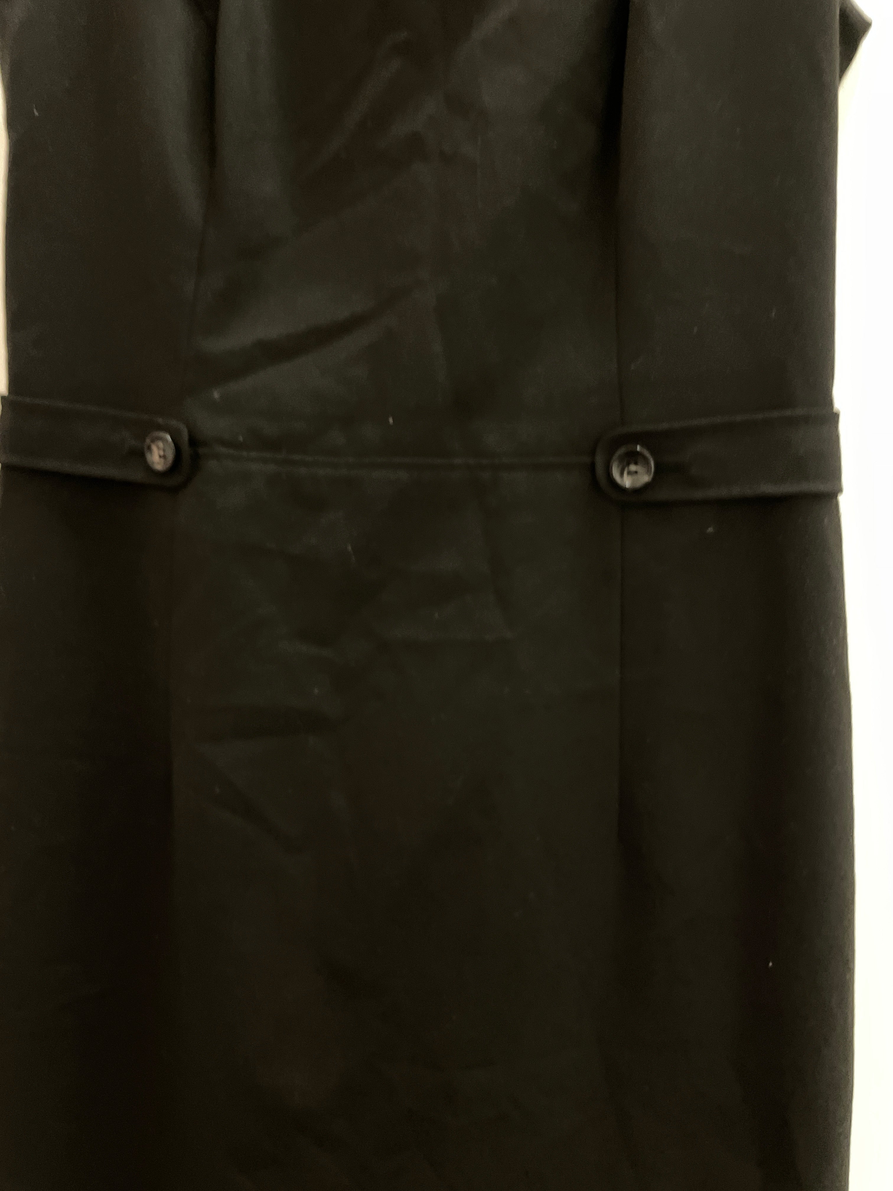 Rubynee Vintage y2k mid-length black sleeveless dress