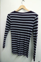 Vintage womens multi stripe long sleeve tees