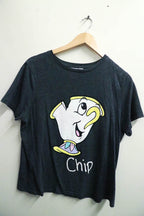 Vintage Disney Chip graphics grey large tshirt