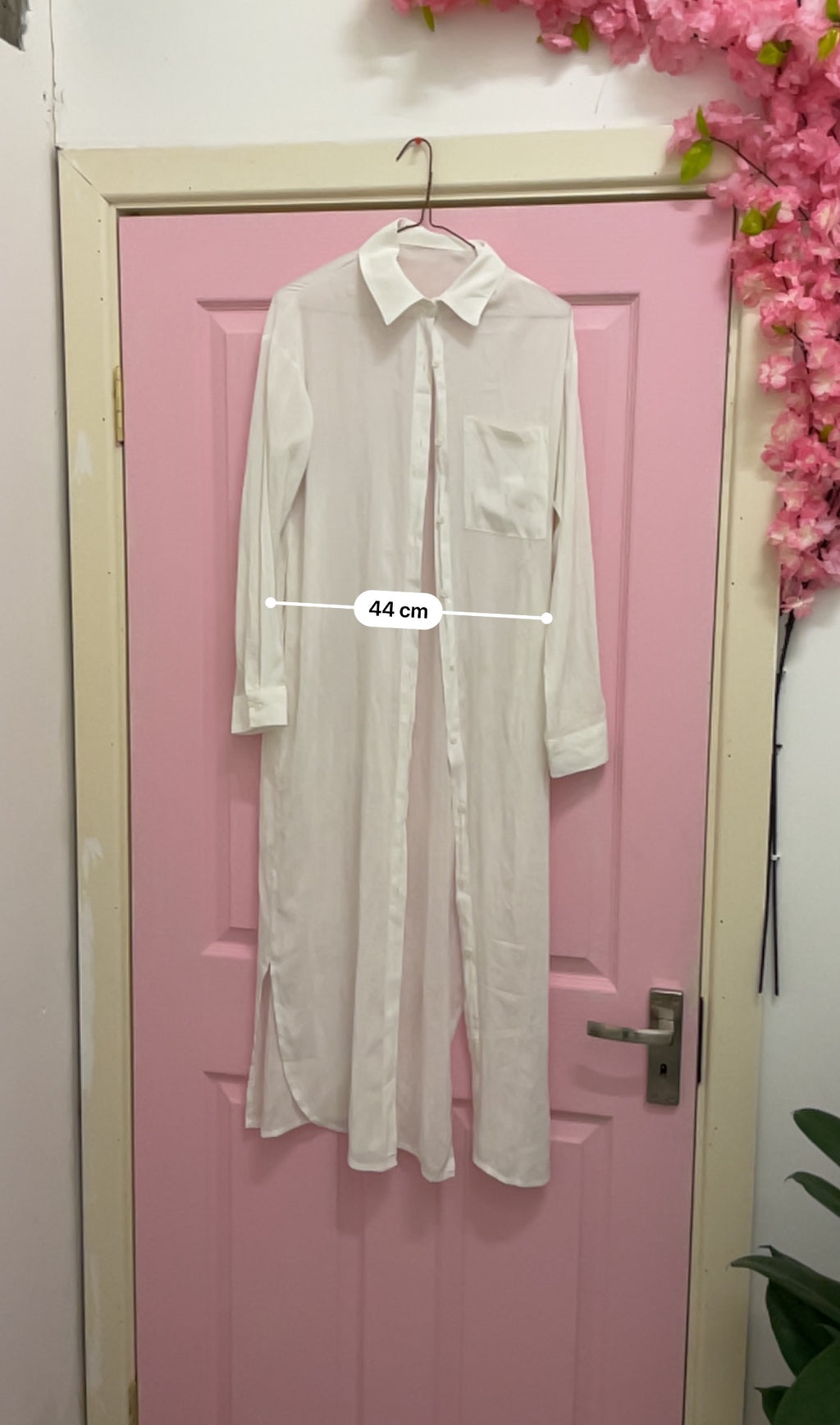 Rubynee Vintage y2k White Fiona Midi Shirt Dress