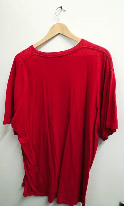 Vintage red hard rock cafe graphics mens XL tshirt
