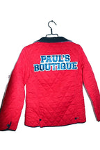 Vintage Paul's Boutique Womens Red Quilted Jacket in M|L28 W19|SKU 6651