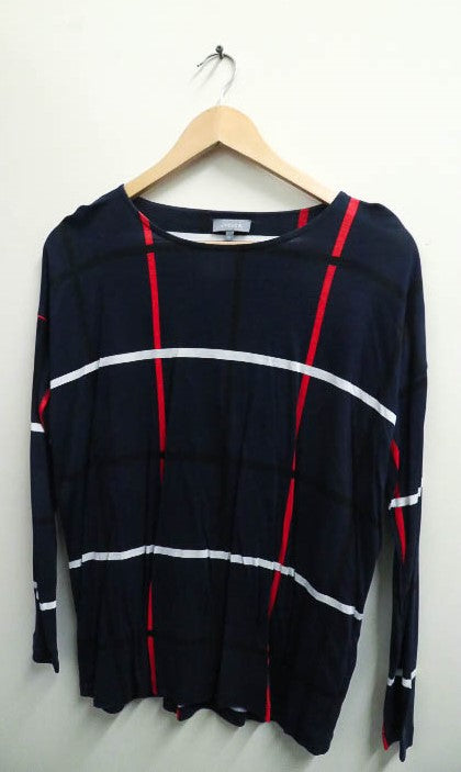 Vintage blue tommy hilfiger check large sweater