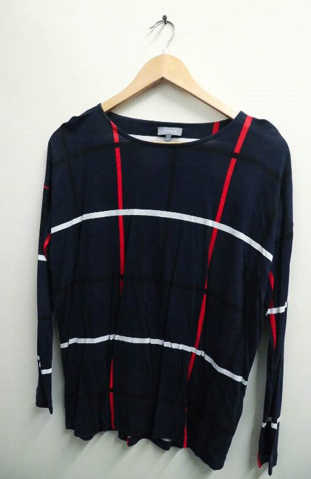 Vintage blue tommy hilfiger check large sweater