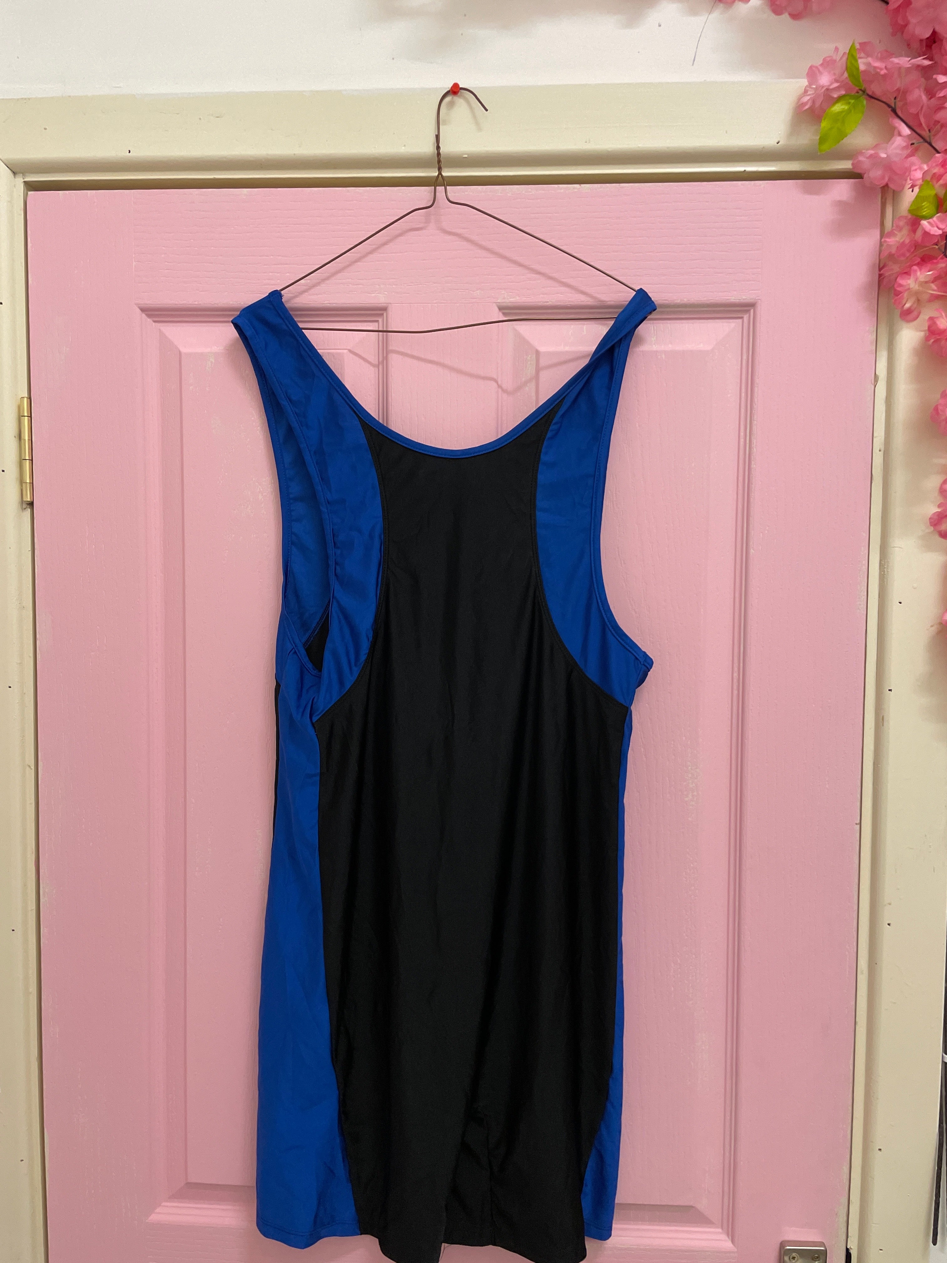 Rubynee Vintage y2k black unisex sleeveless sport bodysuit