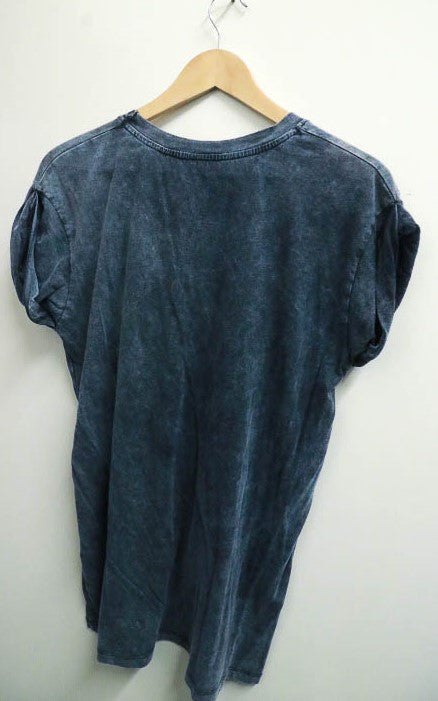 Vintage son of anarchy print grey top uk 10