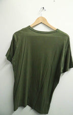 Vintage large green calivin klein jeans tshirt