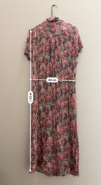 Midi pink shirt dress from Next