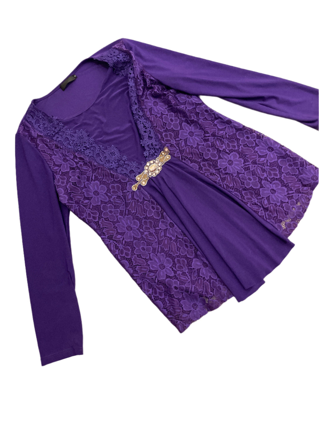 Rubynee Vintage y2k mini lace purple dress
