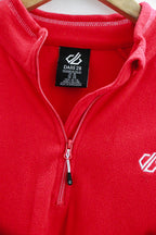 Vintage Man Dare 2B Half zip up fleece red Cardigan