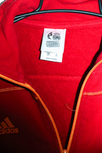 Vintage Adidas Sweden women football team UEFA EURO 2013 orange track jacket in M|L27 W18|SKU 6658