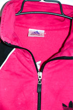 Vintage women Adidas Thermo red windbreaker zipper jacket in M|L25 W18|SKU 6659