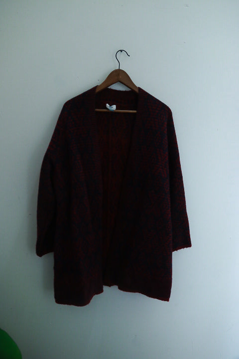 Vintage Old Navy brown wool coat size M