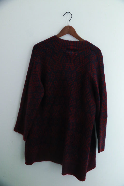 Vintage Old Navy brown wool coat size M