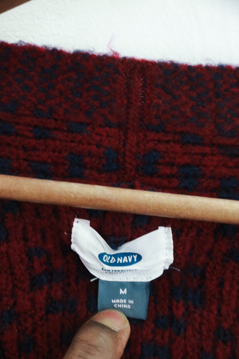 Vintage Old Navy brown wool coat size M