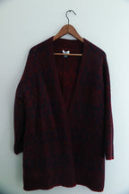Vintage Old Navy brown wool coat size M
