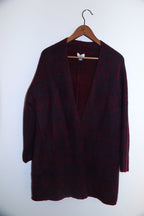 Vintage Old Navy brown wool coat size M