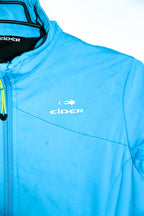 Vintage Eider Somiedo blue Women's Softshell high neck full zip Jacket M/L|L27W19|SKU 6662