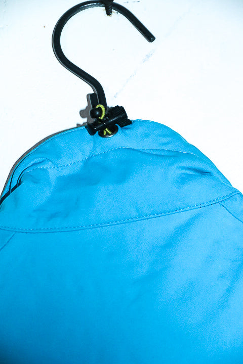 Vintage Eider Somiedo blue Women's Softshell high neck full zip Jacket M/L|L27W19|SKU 6662